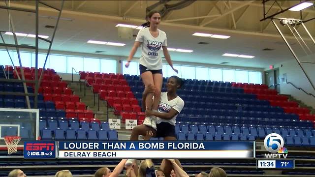 FAU holds Cheer and Dance Spring Clinic