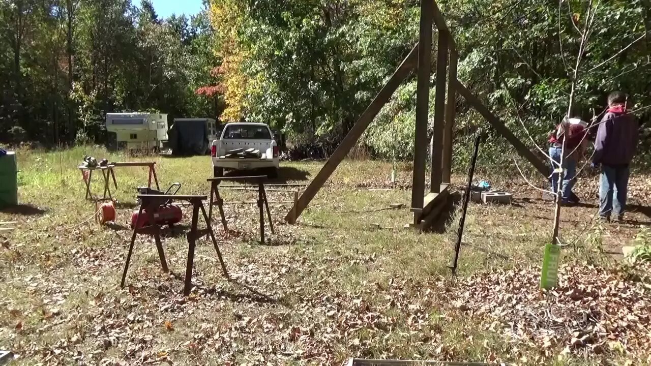 Building Large Greenhouse Using All Recycled Materials