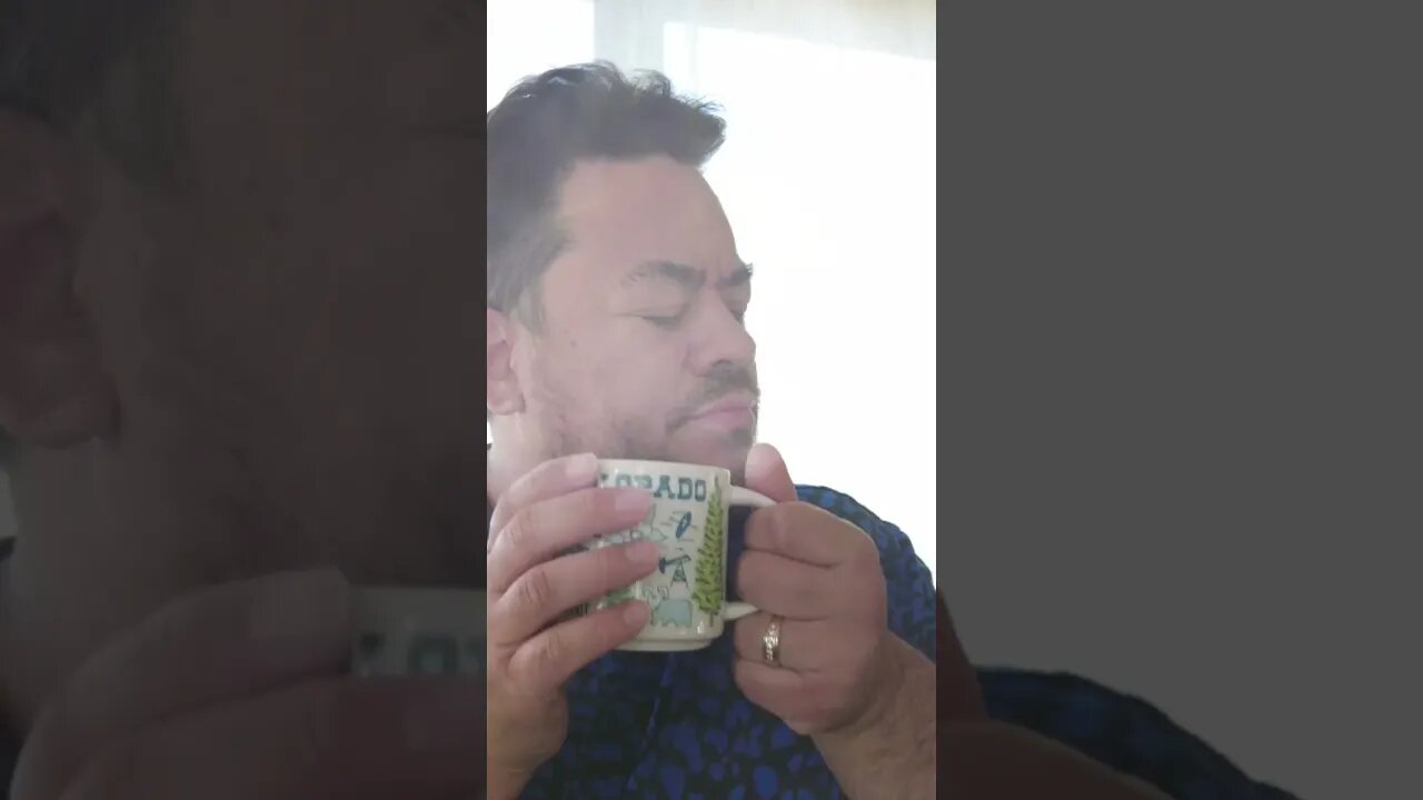 When You're A Little Too Into Your Coffee ☕ shortsvideo #shorts #coffee #sunday #cafedumonde #short