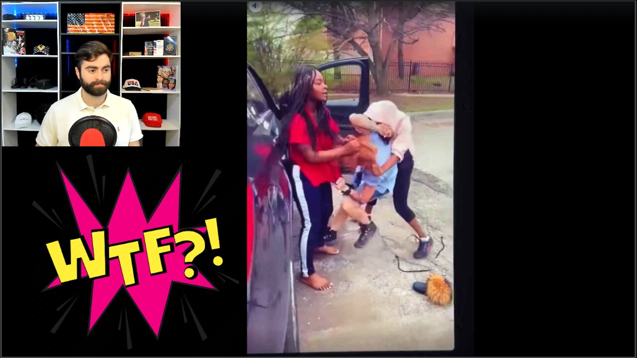 BRUTAL Beating Of White Mailwoman By Two Black Women BECAUSE '*STIMULUS!*'