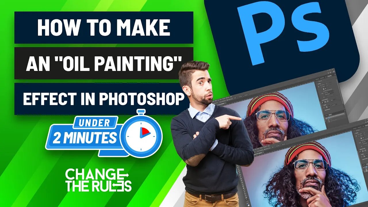 How To Make An "Oil Painting" Effect In Photoshop