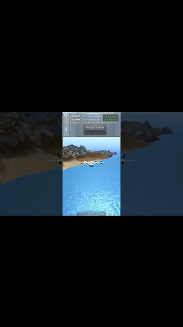 Flying PV-40 with 1% Fuel | Turboprop Flight Simulator #shorts