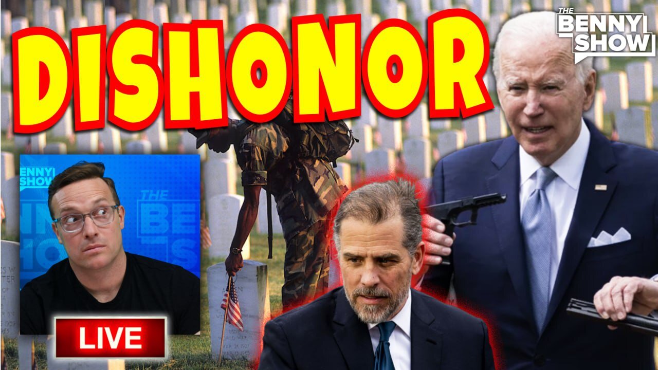 Biden DISHONORS military in memorial day DISASTER, pushes gun confiscation that would lock up HUNTER