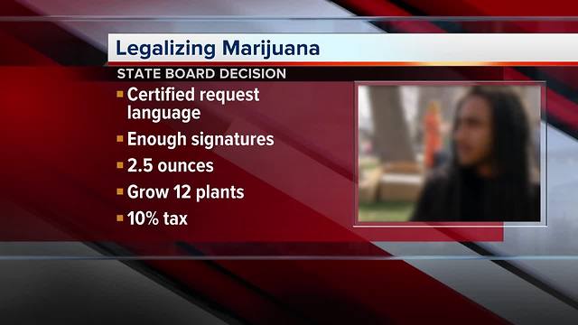 Michigan recreational marijuana legalization proposal certified by board