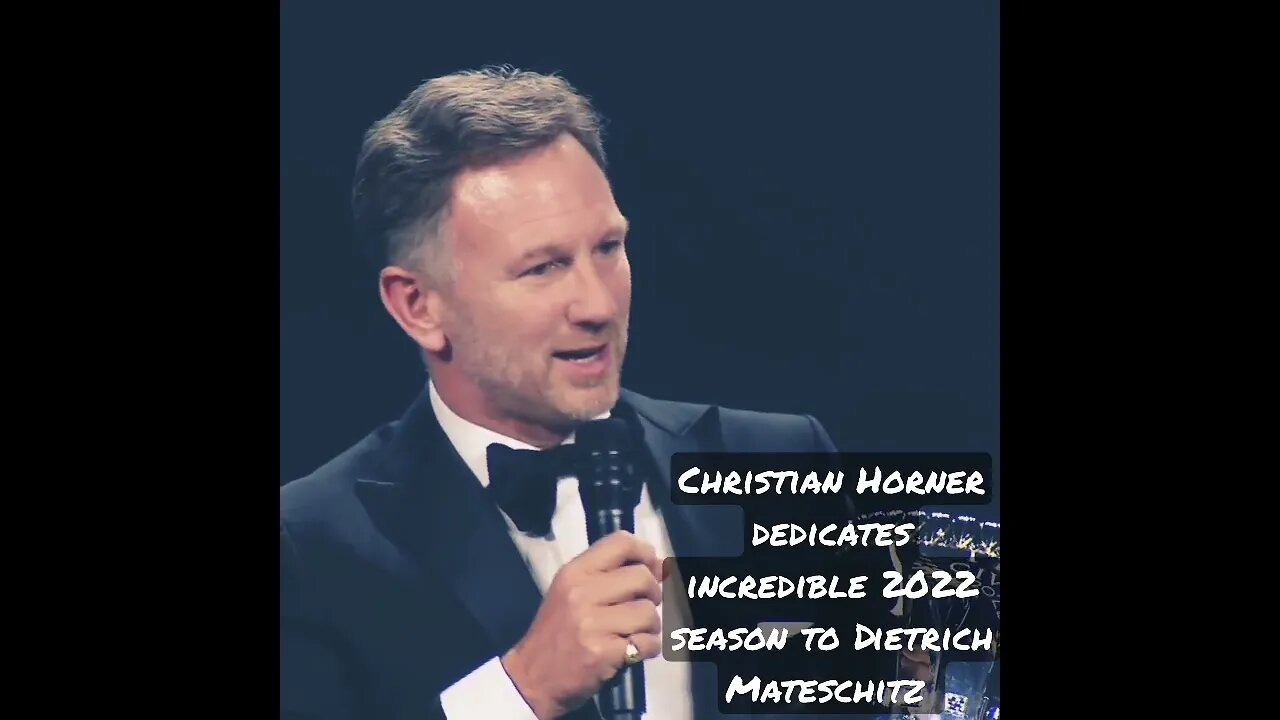 Christian Horner dedicates incredible 2022 season to Dietrich Mateschitz #shorts