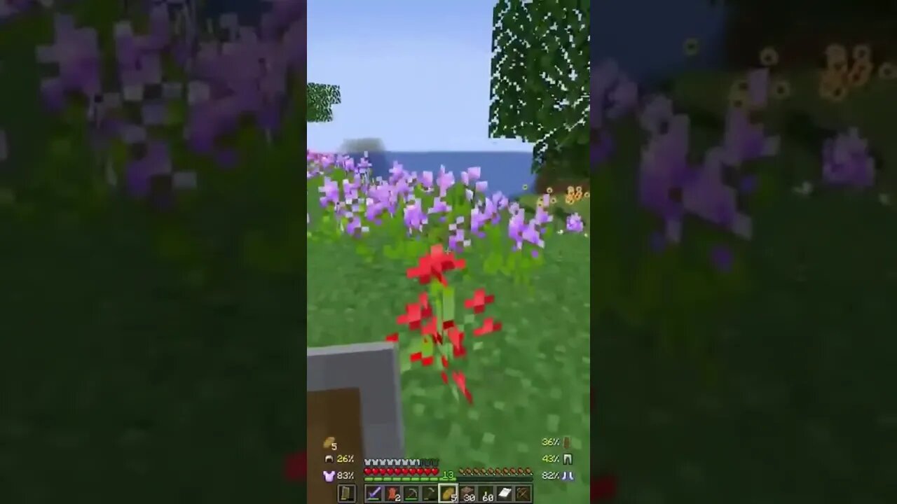 Blueberry Milk? #minecraft #shorts