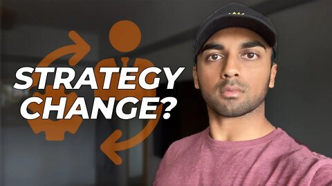 Changing STRATEGY in Forex...