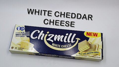 Wafer Chizmill WHITE CHEDDAR CHEESE Produk Orang Tua