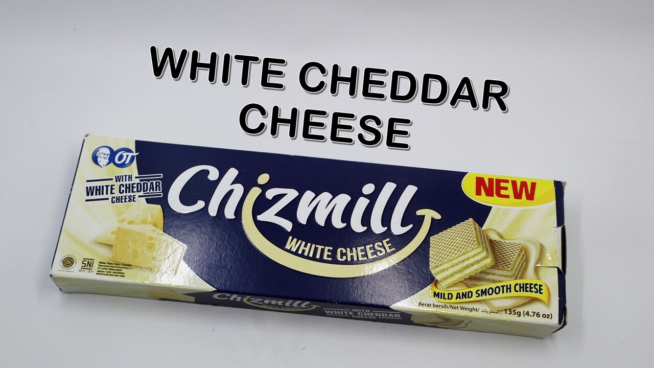 Wafer Chizmill WHITE CHEDDAR CHEESE Produk Orang Tua