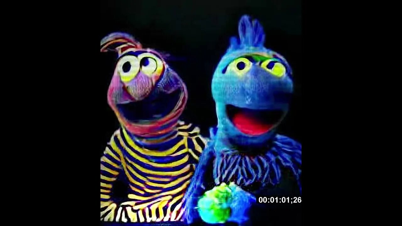 KnerkVaffle?!¿¡ - Found Screen Test! “Blacklight Bluppets“