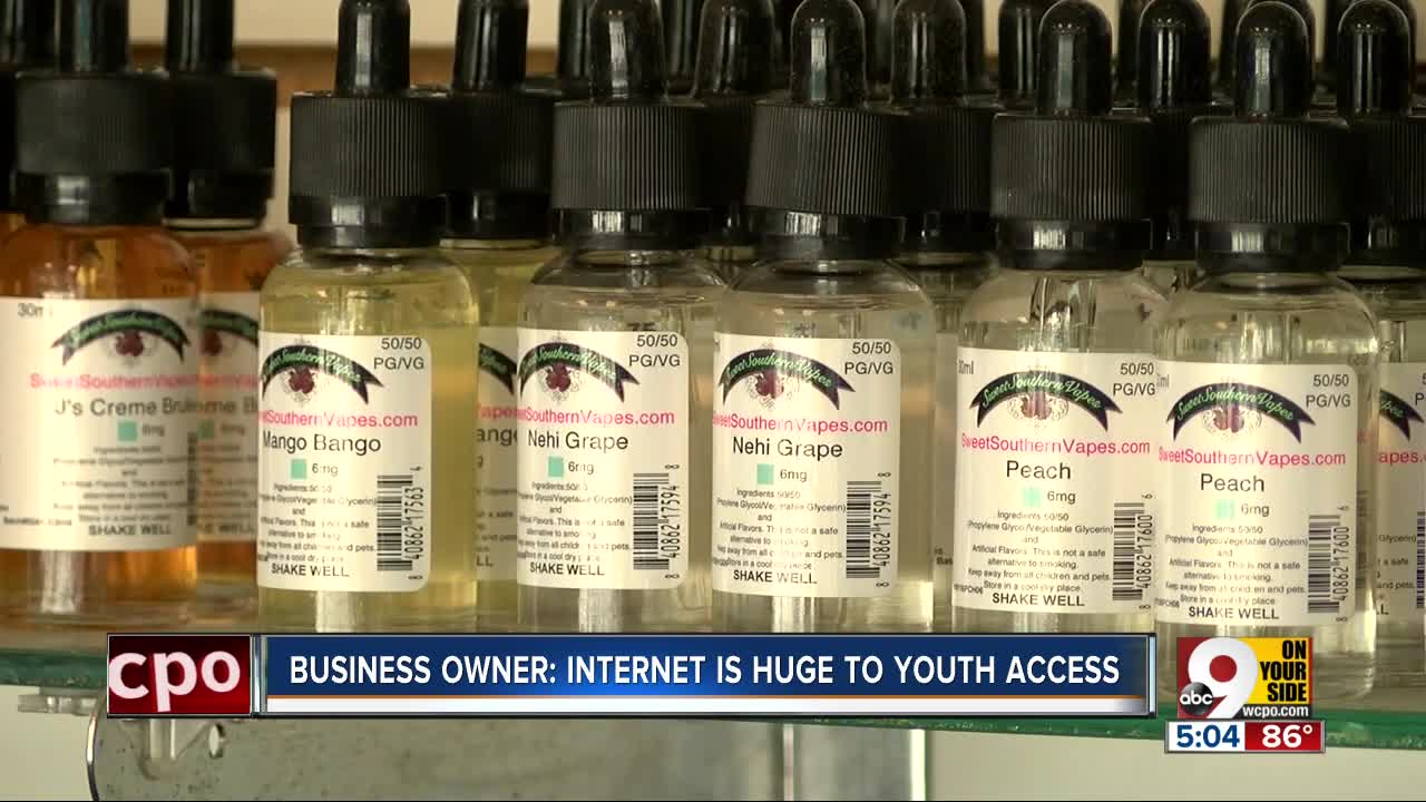 Vape store owner, user oppose Gov. DeWine's effort to ban flavored e-cigarettes in Ohio