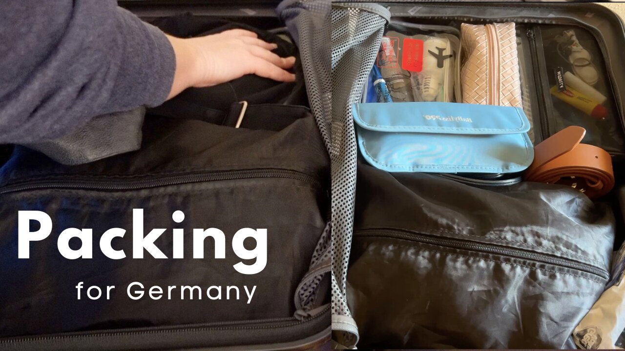 Packing for a Week in Germany | Carry-on only