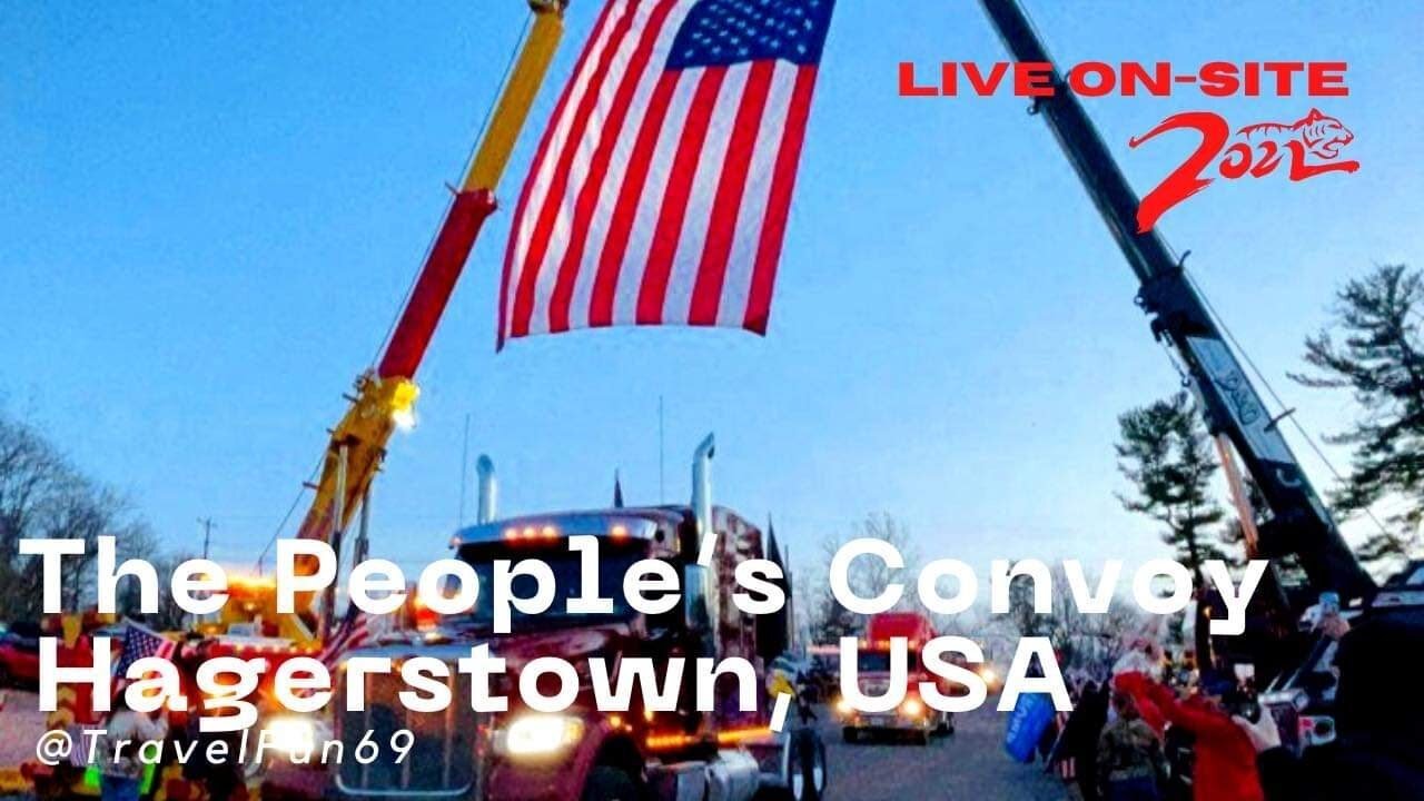 The People's Convoy (Hagerstown, USA) March 7 (Part 2)