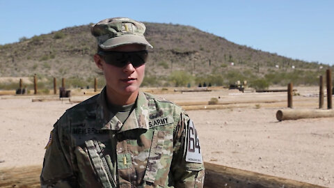 Best Warrior Competition Interviews 2nd Lt. Emily Mehlbrech