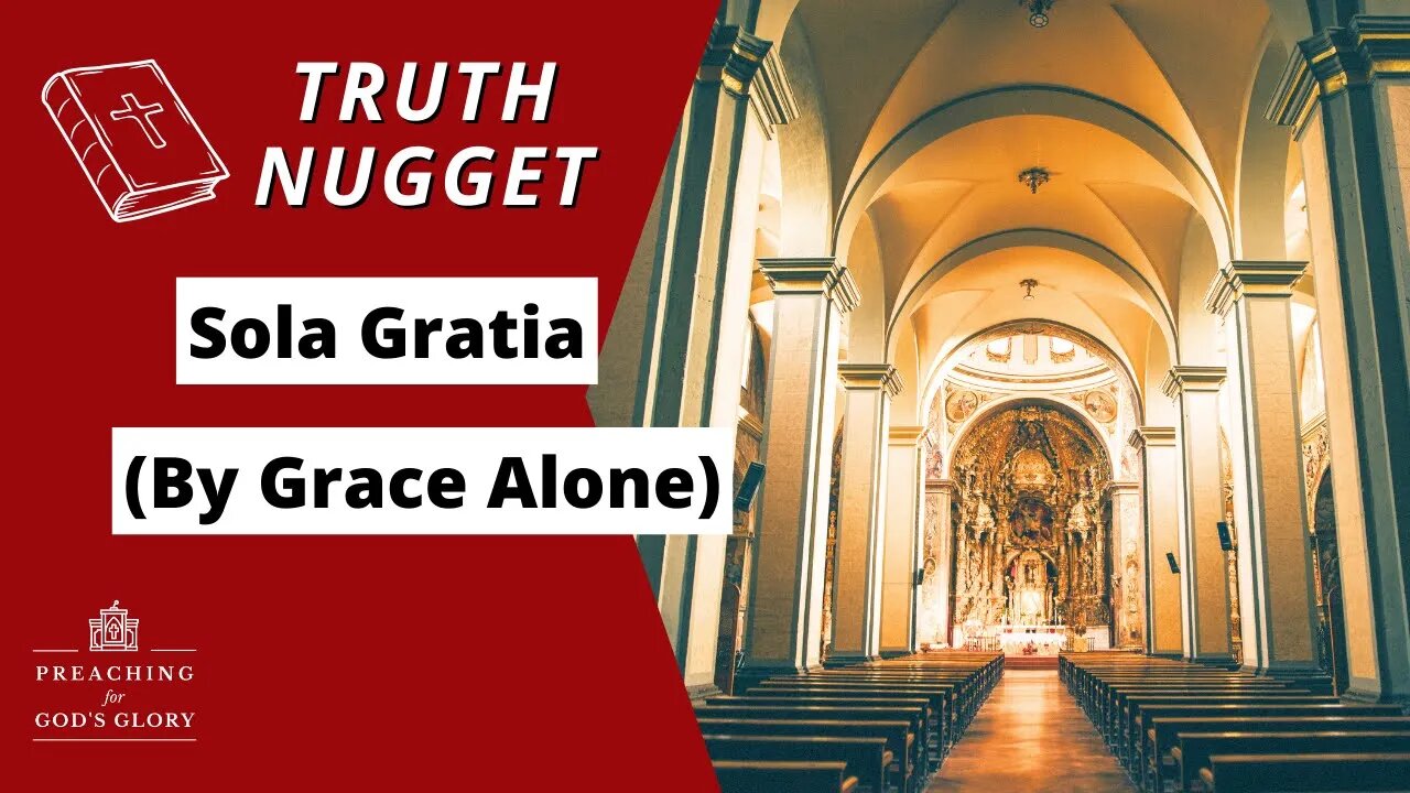 Sola Gratia (By Grace Alone) | Reformation Day, Martin Luther, 5 Solas, Daily Devotional