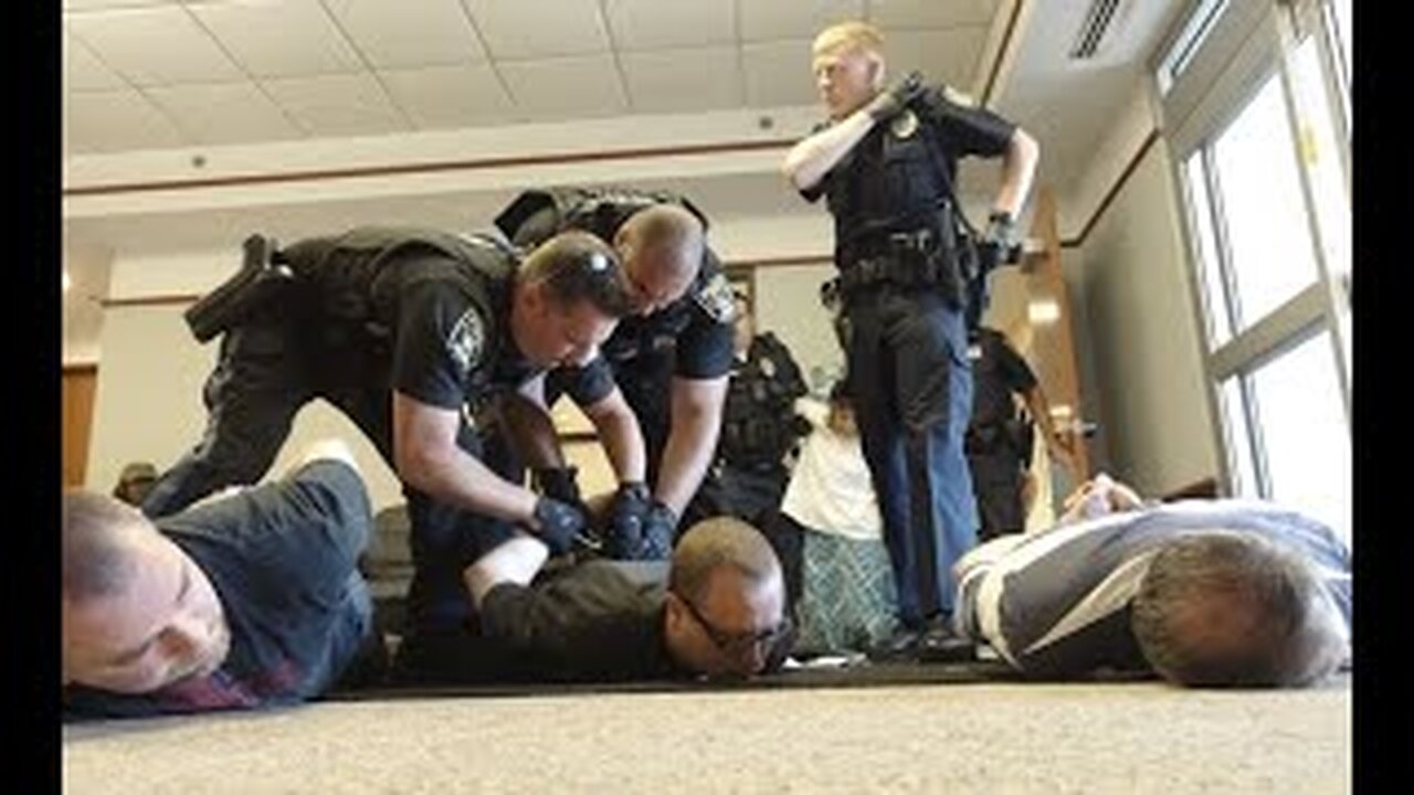 Body-Cam Footage of My Arrest in Ab. Center.