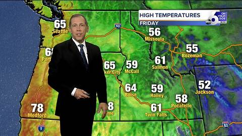 Pleasant Autumn Weather For Idaho