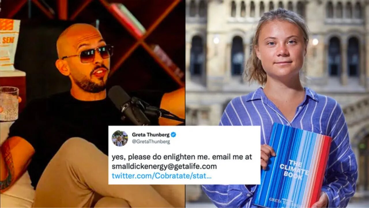 Andrew Tate vs Greta Thunberg FULL TWITTER BEEF