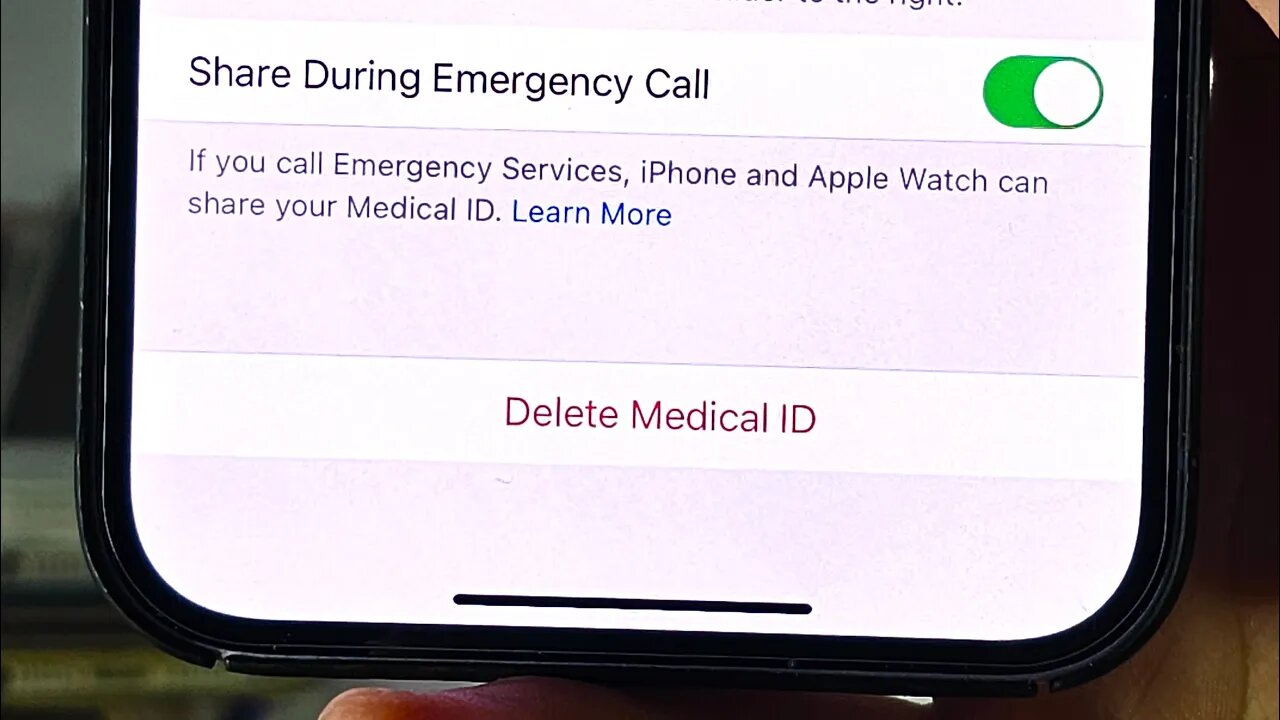 How To Remove Medical ID from iPhone