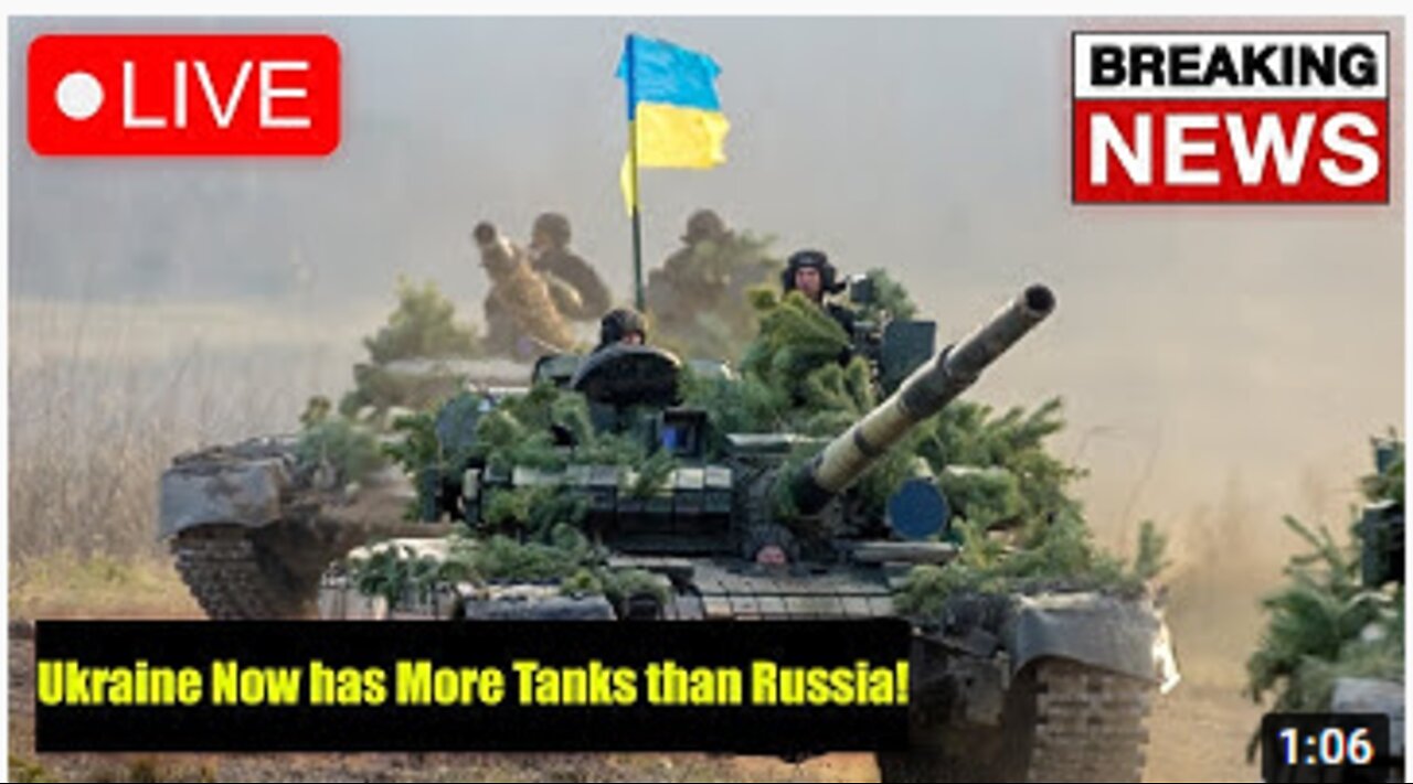 Ukraine Now has More Tanks than Russia!