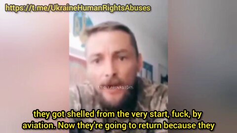 Ukrainian soldier harshly criticizes his command: "The whole battalion thinks they are traitors"