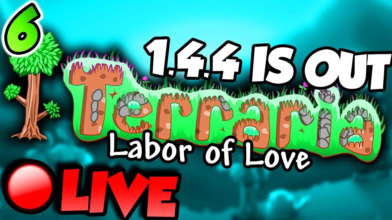 What Should I Build Before Hardmode? | Terraria Labor of Love Live [#6] DSN Live (11/10/2022)