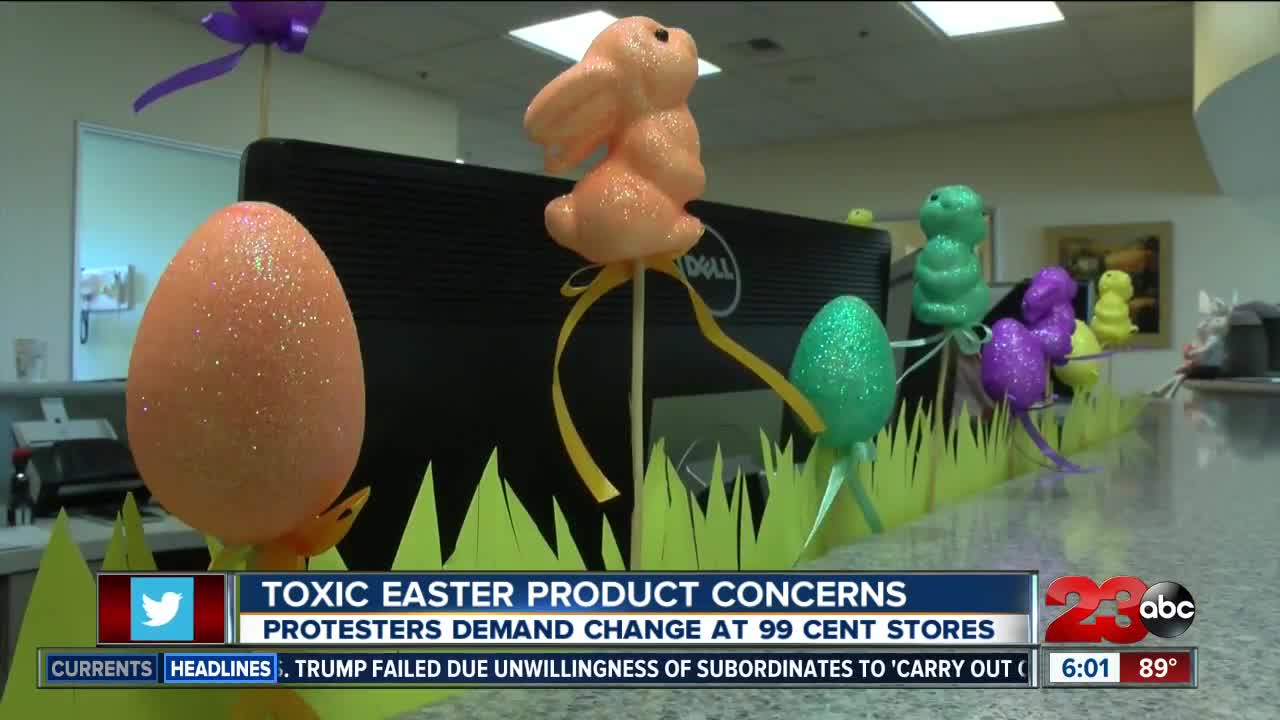 Toxic Easter products raises concerns