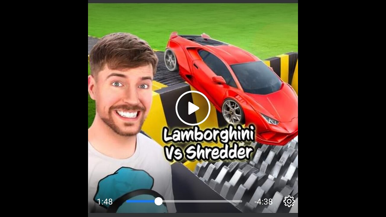 Lamborghini crashed. Mr beast new video