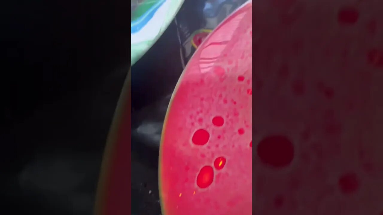 Full video uploading now 🌈🌈🌈 #fluidart #vinyl