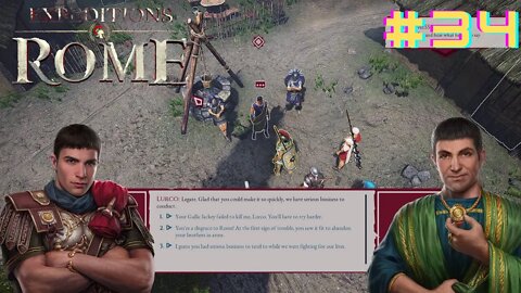 Expeditions Rome Act III - LURCO TRAIDOR?? (Gameplay PT-BR) #34