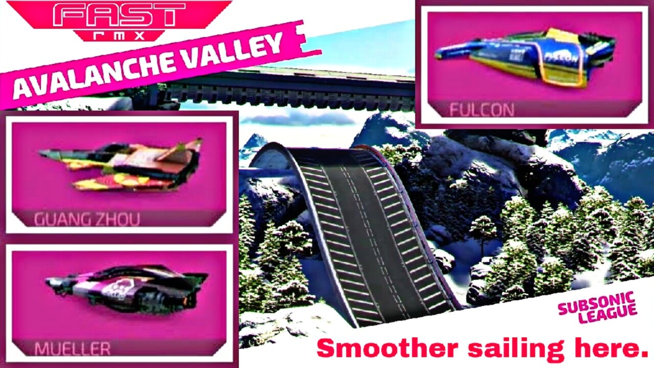 Switch Fast RMX G39, 3P local splitscreen, Subsonic Thallium on Avalanche Valley, Guang Zhou!