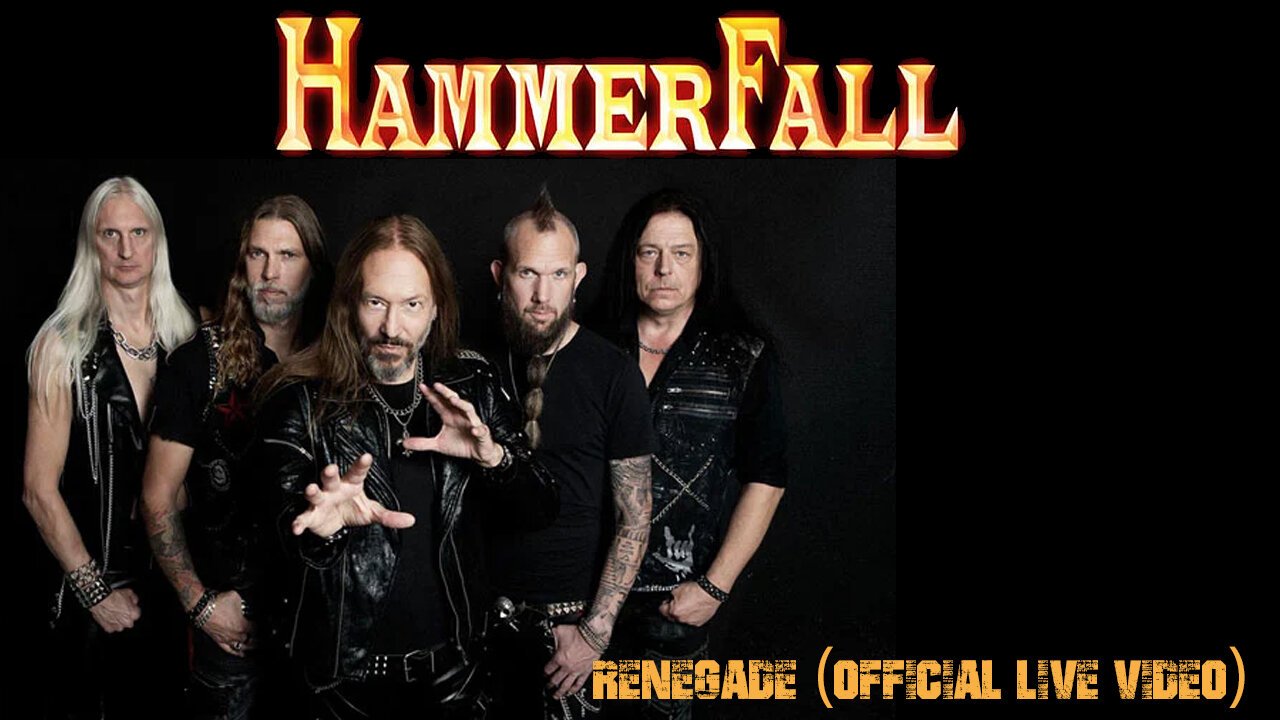 HAMMERFALL - Renegade (OFFICIAL LIVE VIDEO)