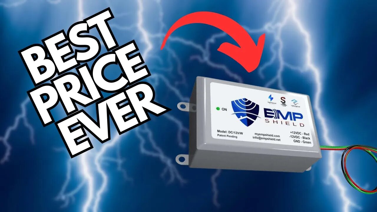 EMP SHIELD BEST SALE PRICE YET - Home Lightning & Power Surge Protection