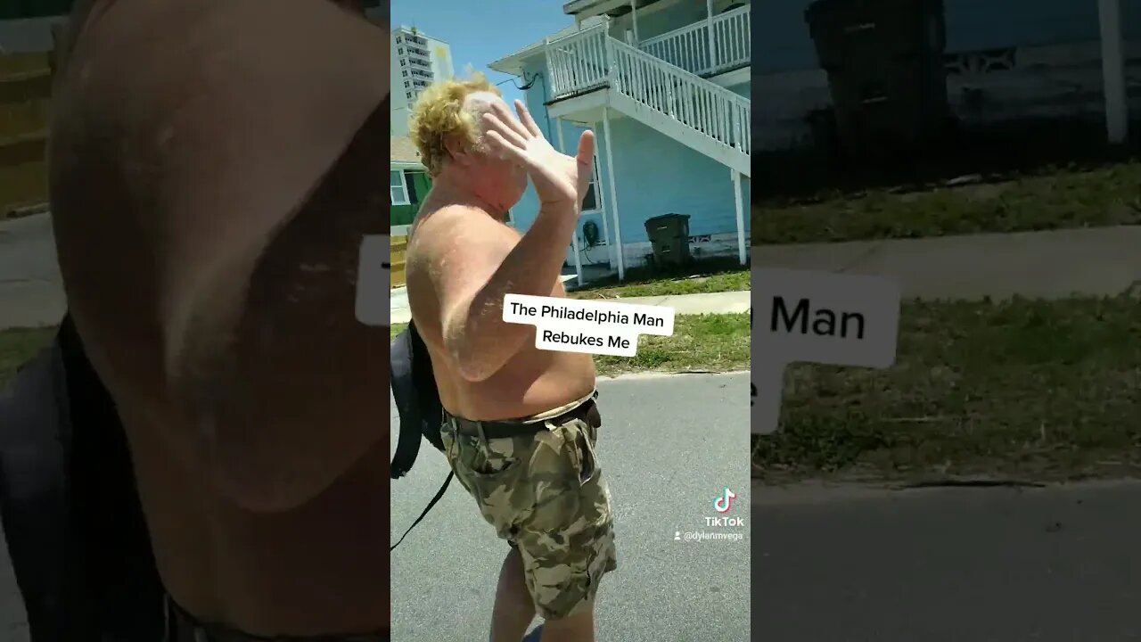 The Philadelphia Man Rebukes Me