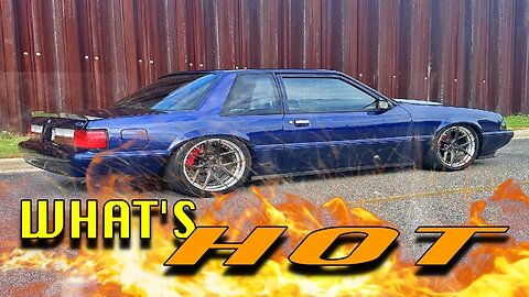 What is RED HOT in the fox body mustang market for 2023, and WHY?