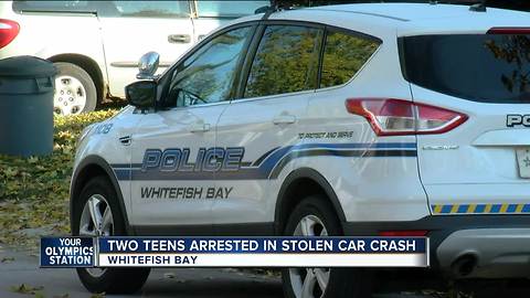 Teens break into Whitefish Bay home, steal cars, lead police on chase