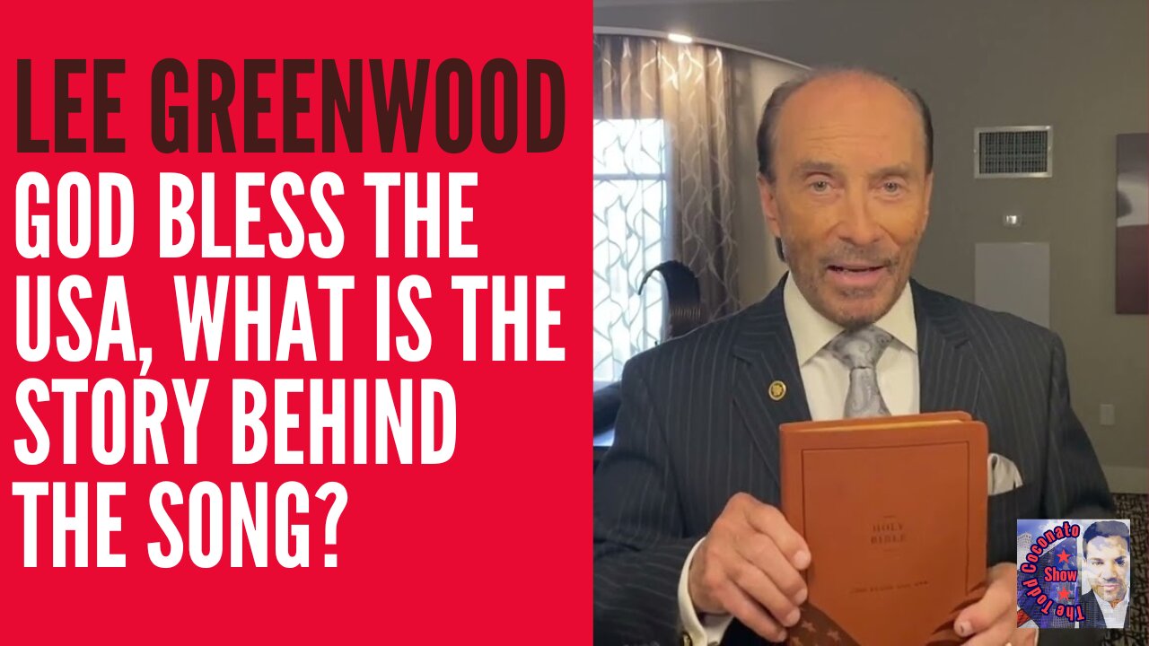 LIVE: Lee Greenwood -- The Story Behind "God Bless The USA"