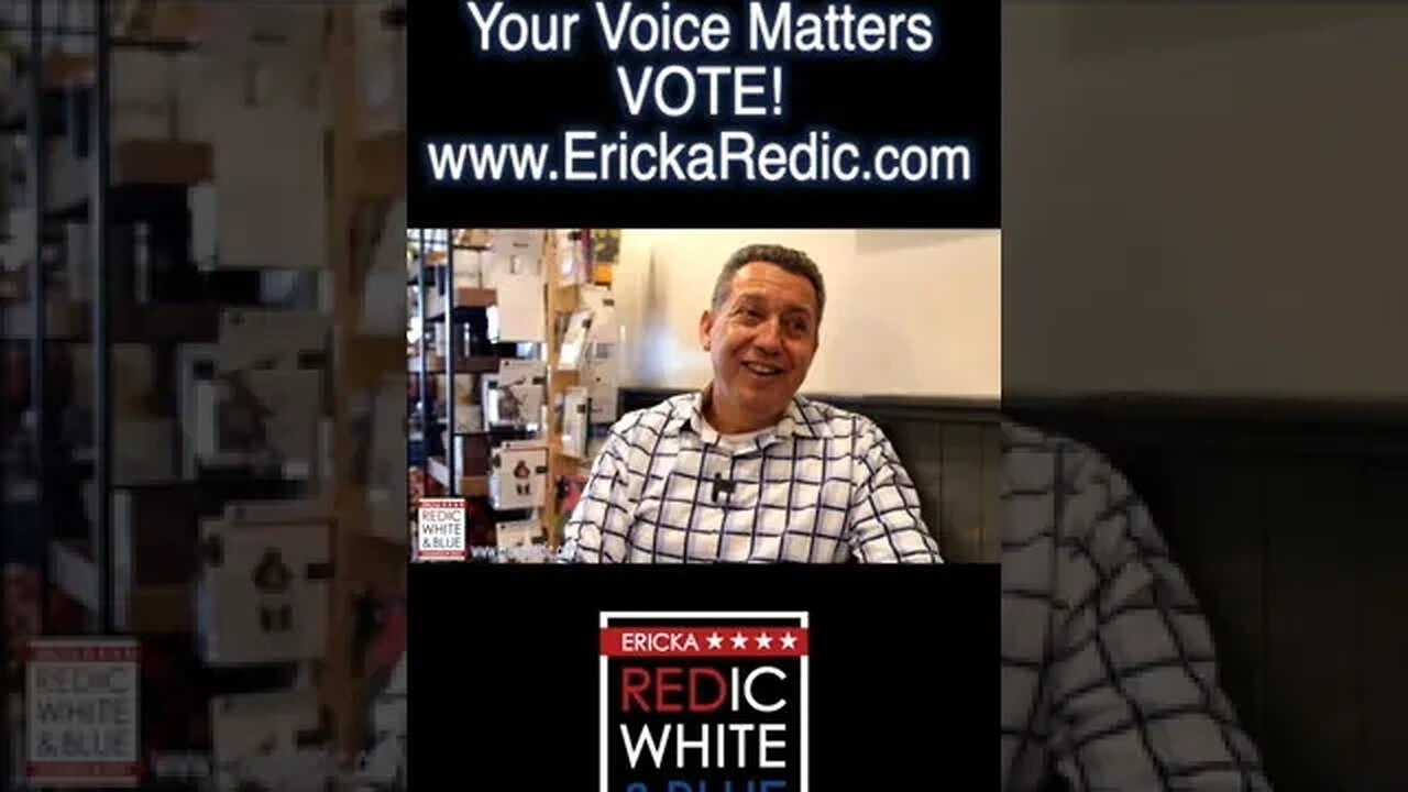 Lawyer Ben Luna's endorsement! Vote Redic For Congress