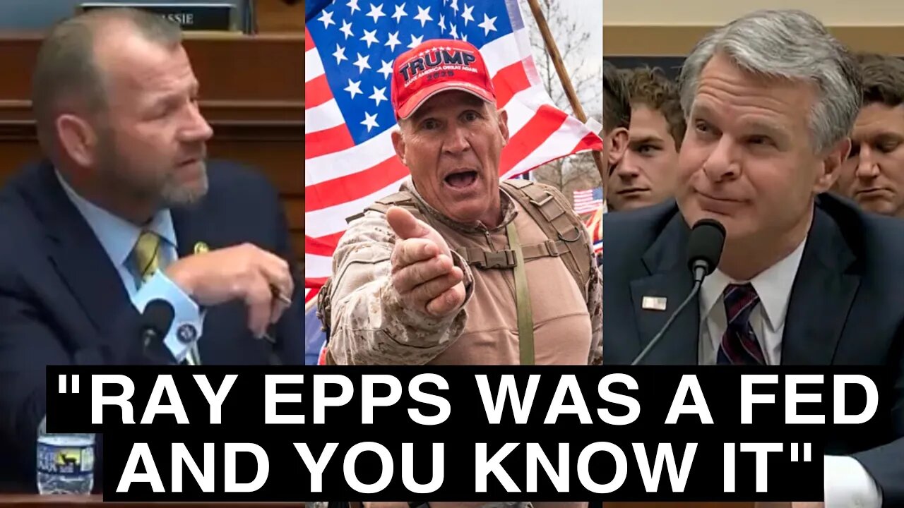 "ARE YOU GOING TO ARREST RAY EPPS?” FBI Director Christoper Wray PANICS Under Oath When asked This..