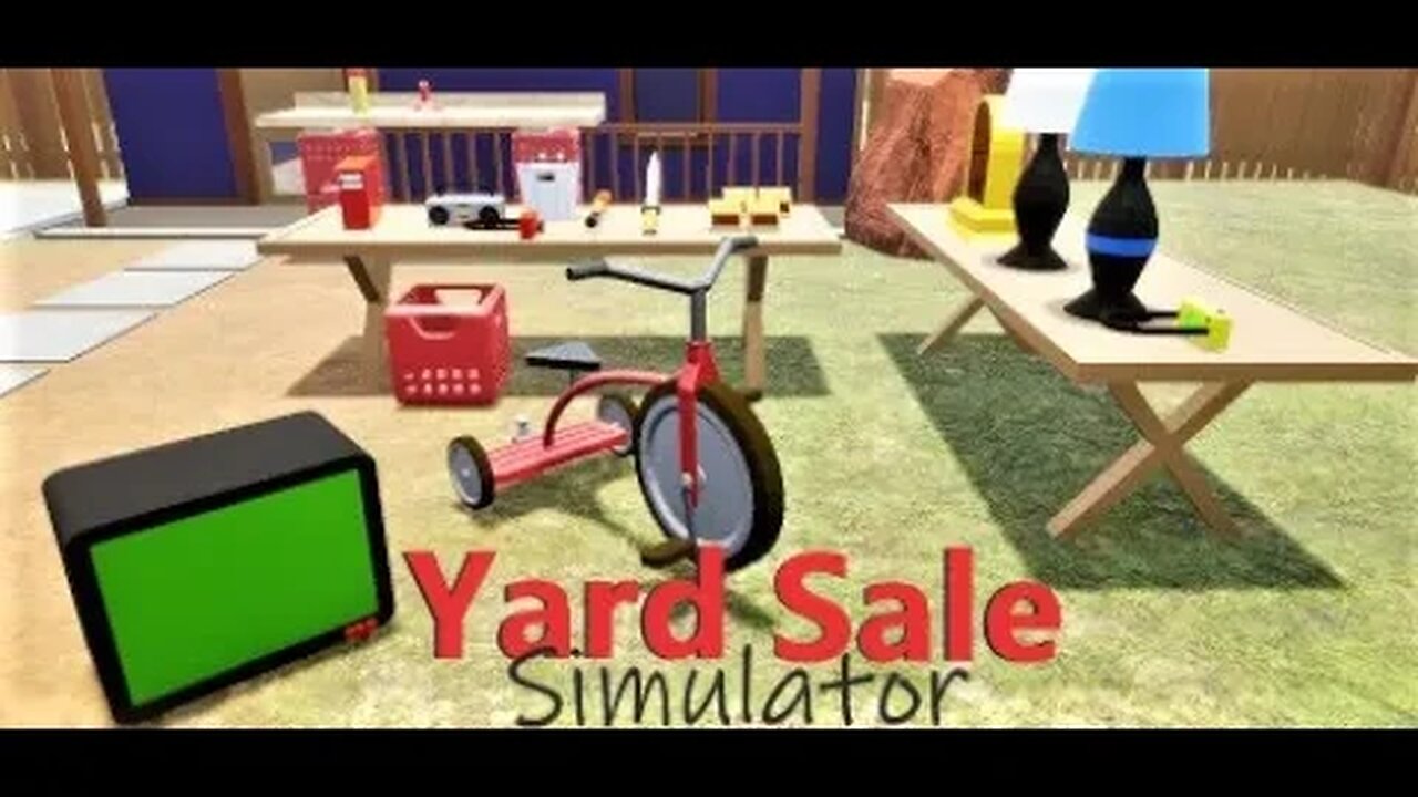 Yard Sale Simulator Demo Gameplay