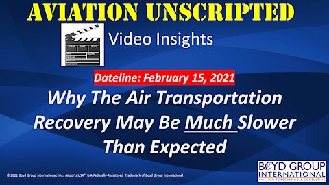 Why The Airline Recovery May Take A Lot Longer Than Expected