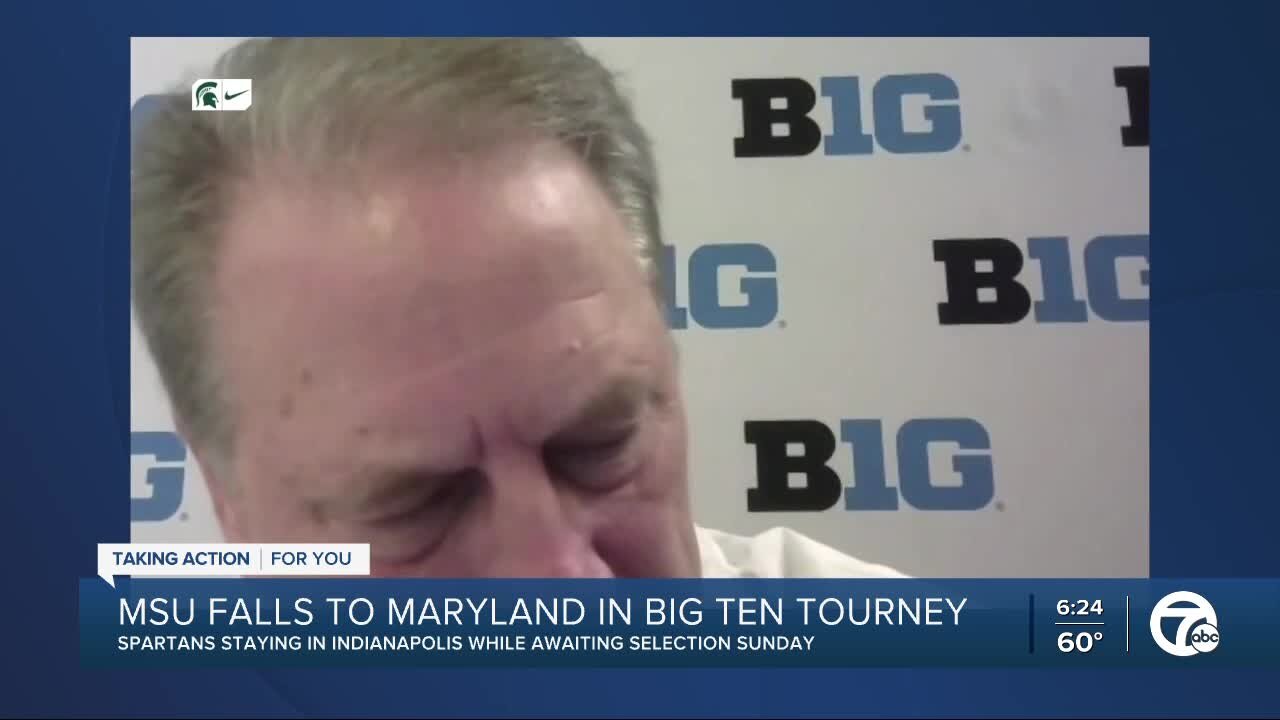 Izzo takes the blame for MSU loss to Maryland
