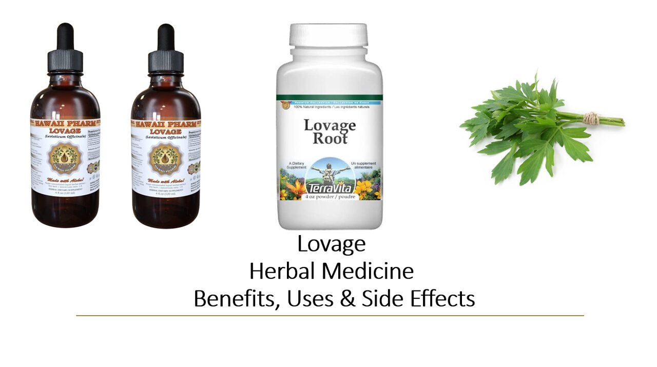 Lovage - Herbal Medicine - Benefits, Uses & Side Effects