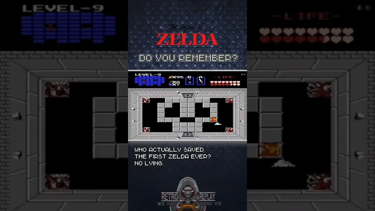 Who actually saved the first #Zelda? don't lie. #nintendo #nes