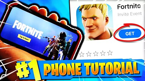 How To Download FORTNITE on Mobile! Get FORTNITE BATTLE ROYALE On iPhone! (FORTNITE PHONE TUTORIAL)