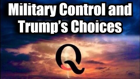 Q Patriot Update: Military Control And Trump’S Choices - Dec 4.