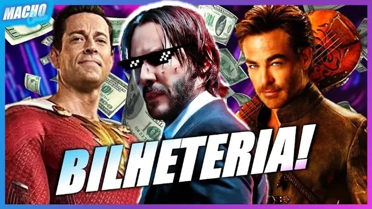 BILHETERIA: JOHN WICK 4 CAI 62% MAS SEGUE NO TOPO!