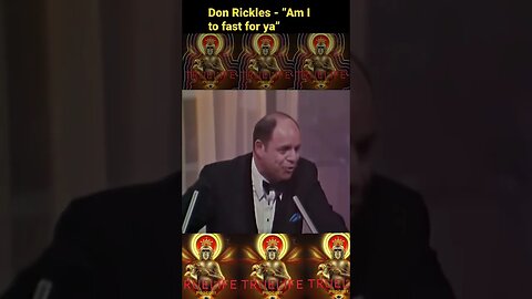 Don Rickles - I’m to fast for you! #entertainment #love #status #health #comedy #comics