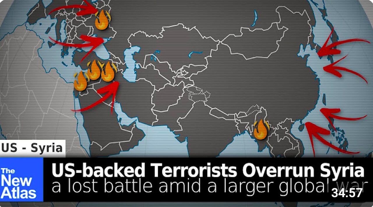 US BACKED TERRORISTS OVERRUN SYRIA : A lost Battle Amid a larger global War - TheNewAtlas