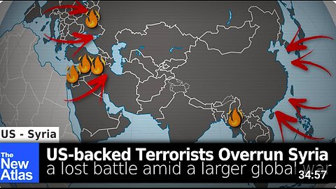 US BACKED TERRORISTS OVERRUN SYRIA : A lost Battle Amid a larger global War - TheNewAtlas